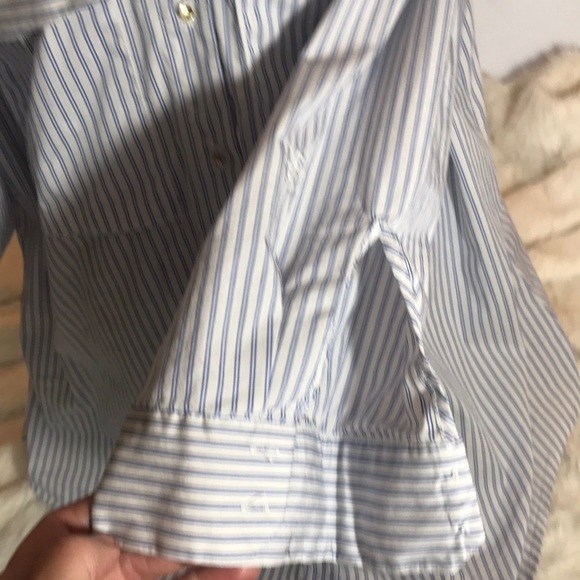 “ZARA BASIC” Classic Pinstripe Ladies Blouse . - Picture 7 of 12